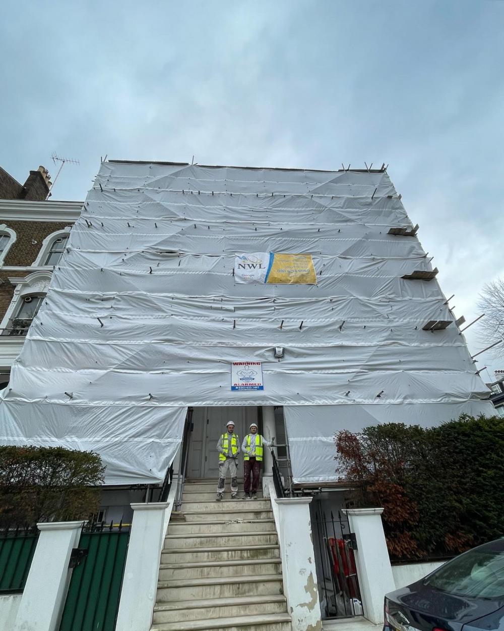 Full house renovation. Blenheim Cres W11
